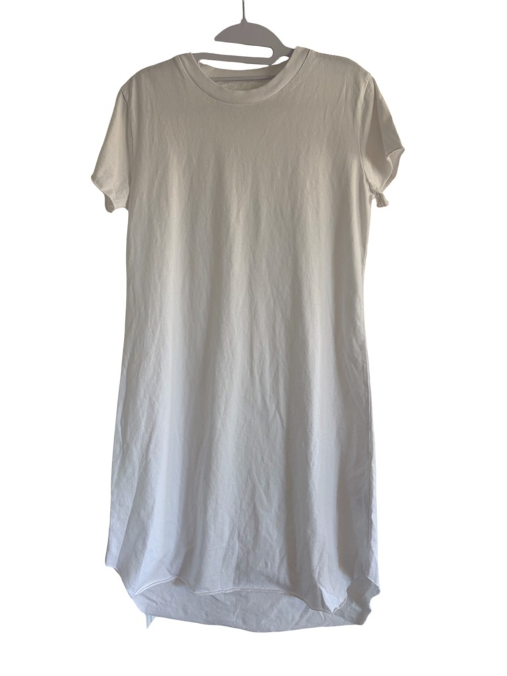 Frank & Eileen Mini Harper Tee Dress White Size S - Picture 3 of 7